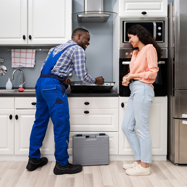 can you provide an estimate for cooktop repair before beginning any work in Horntown Virginia